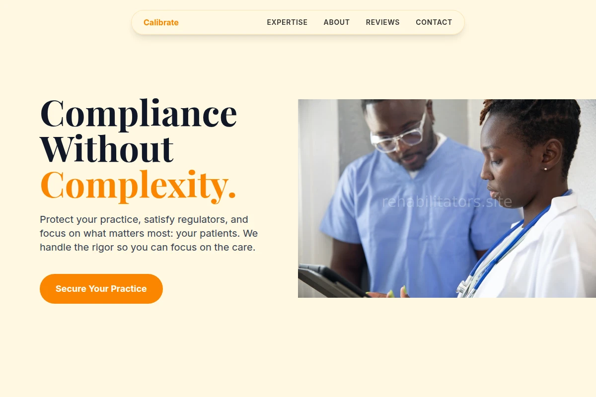 Calibrate Healthcare Compliance