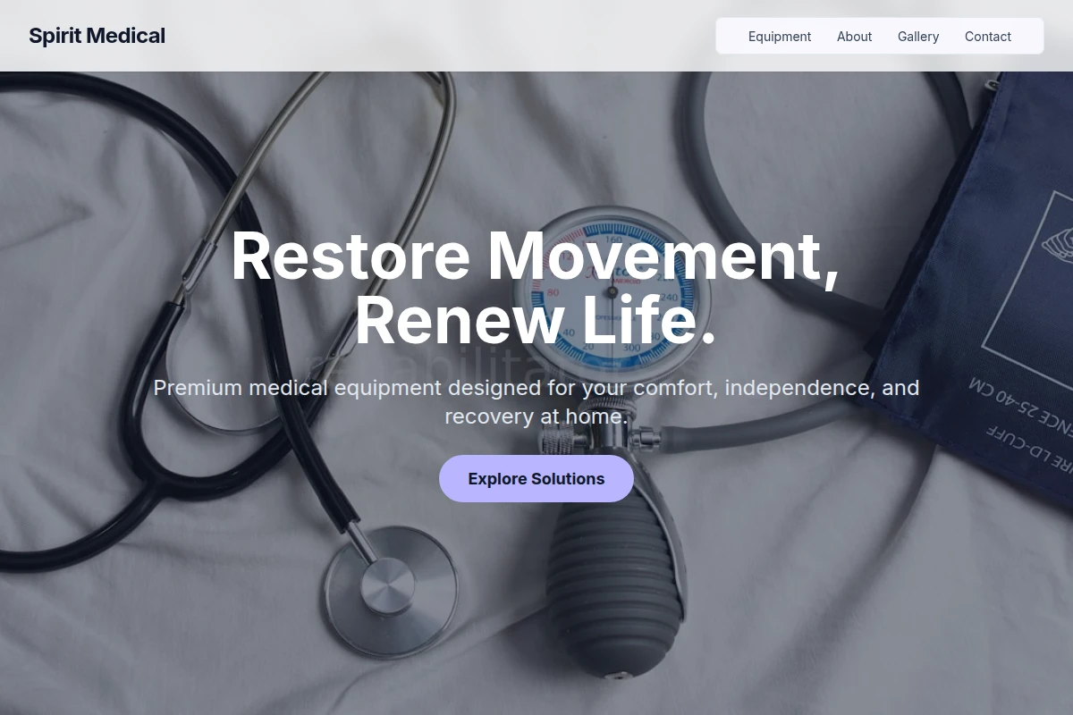Spirit Medical Equipment